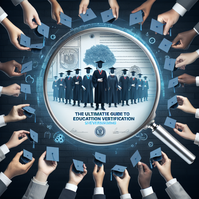 The Ultimate Guide to Education Verification in Employment Screening
