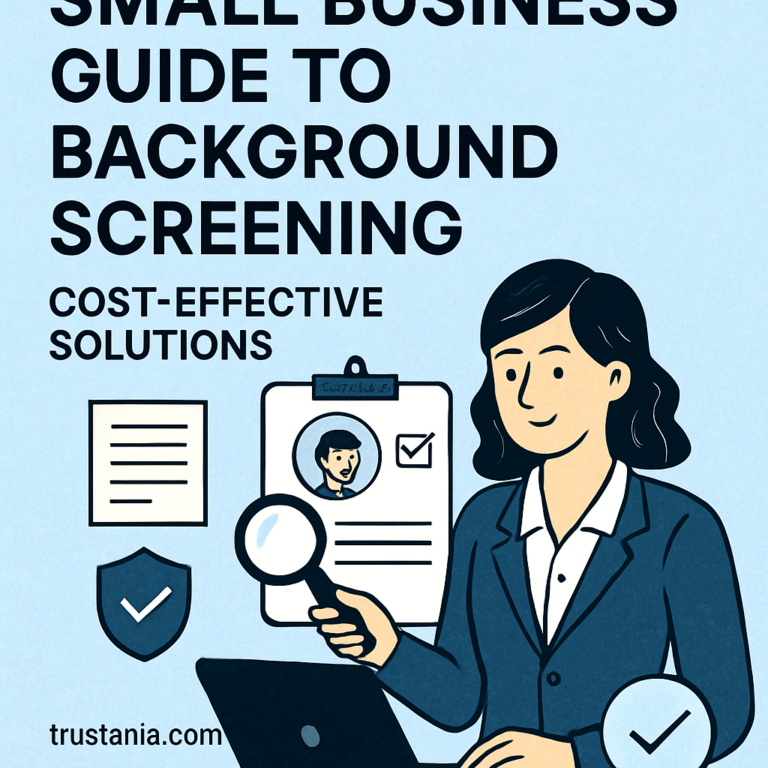Small Business Guide to Background Screening: Cost-Effective Solutions