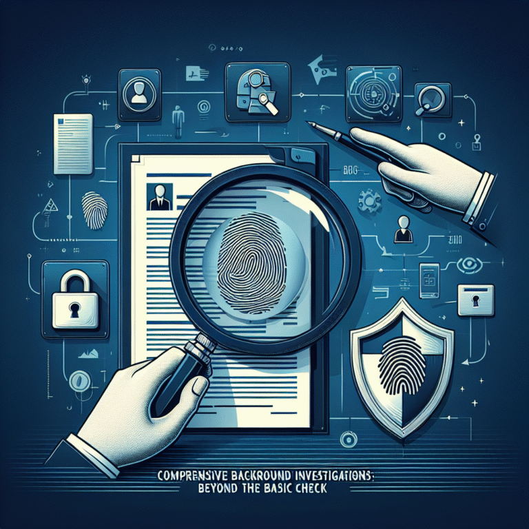 Comprehensive Background Investigations: Beyond the Basic Check